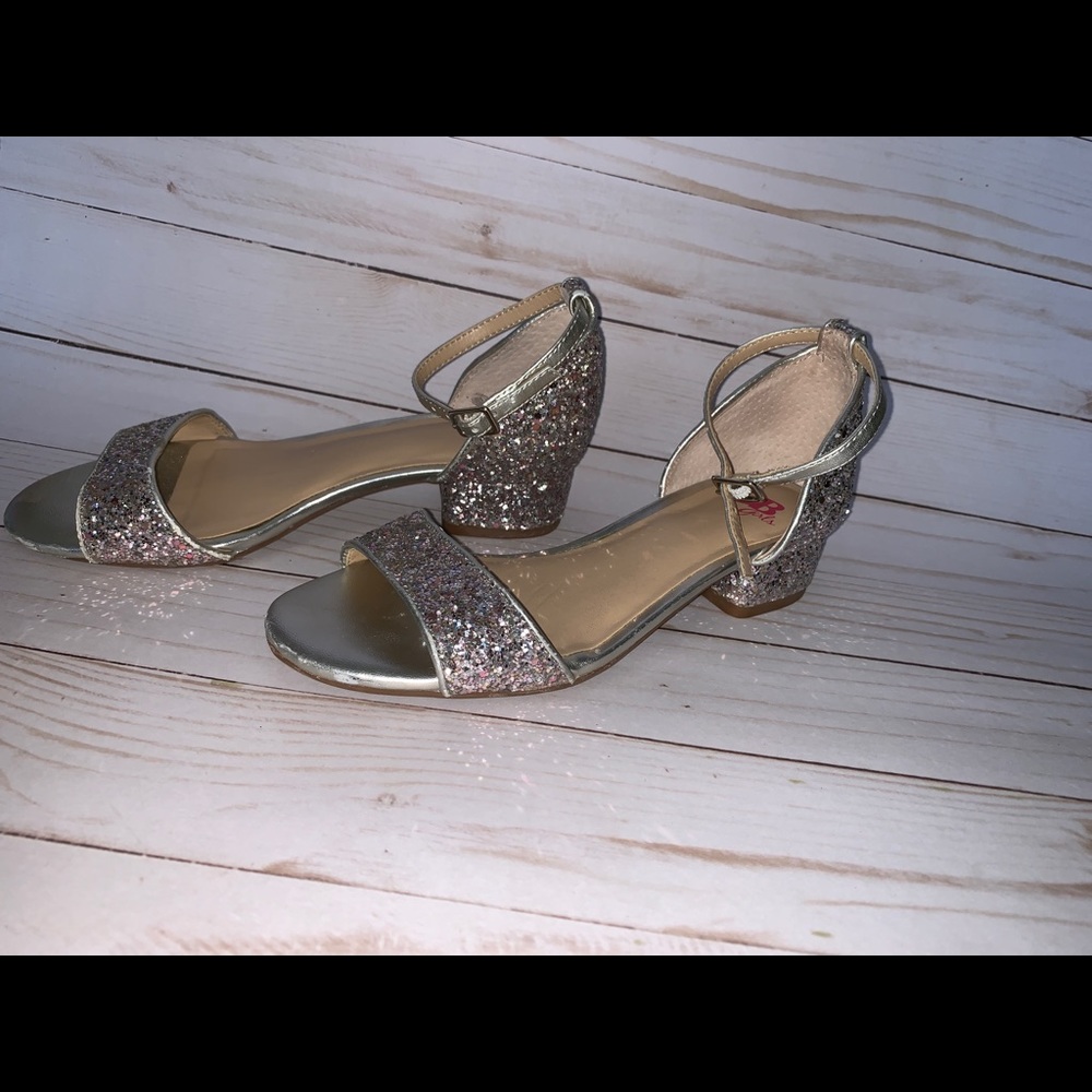 GB Girls Glitter Shoes size 1